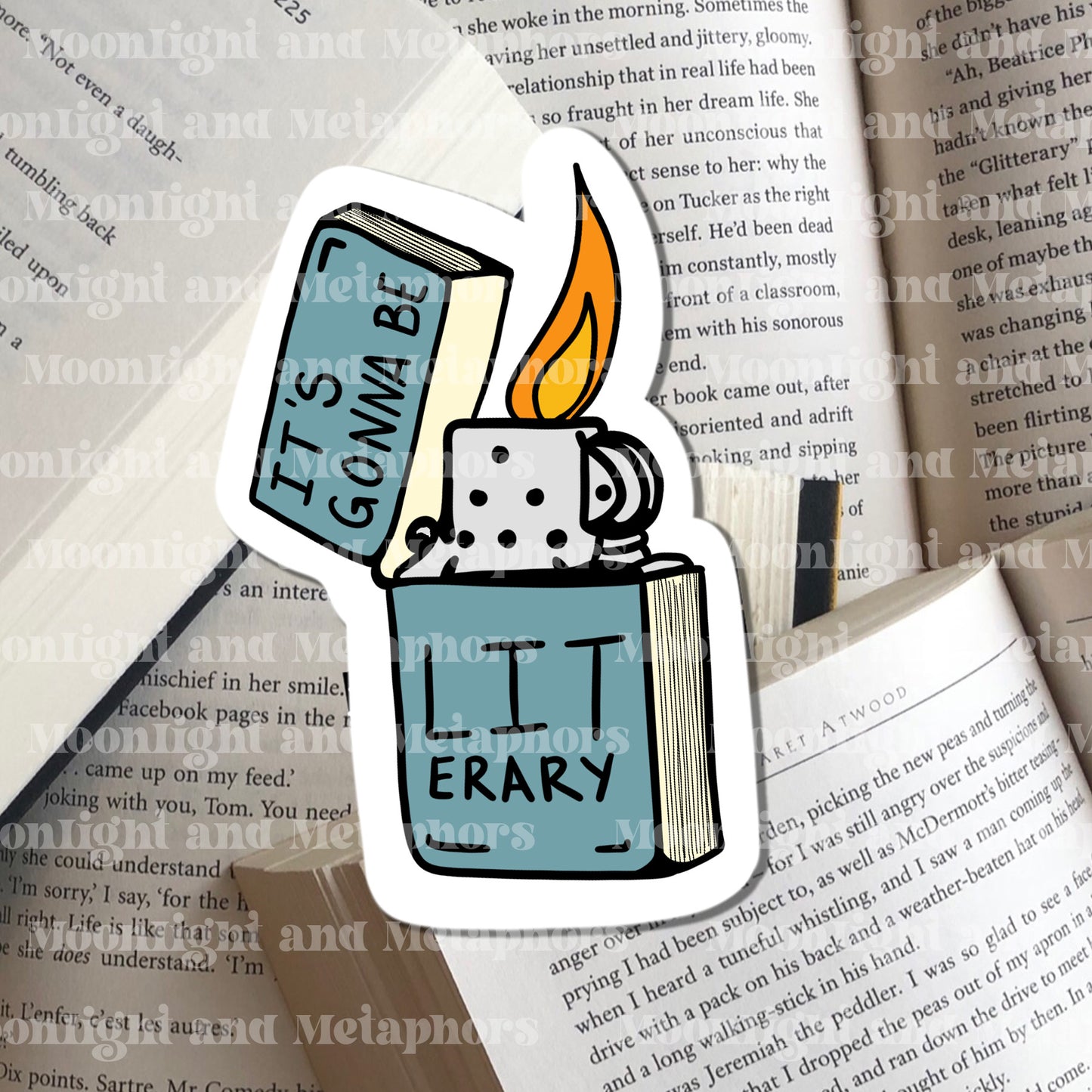 It's Gonna Be LITerary Sticker