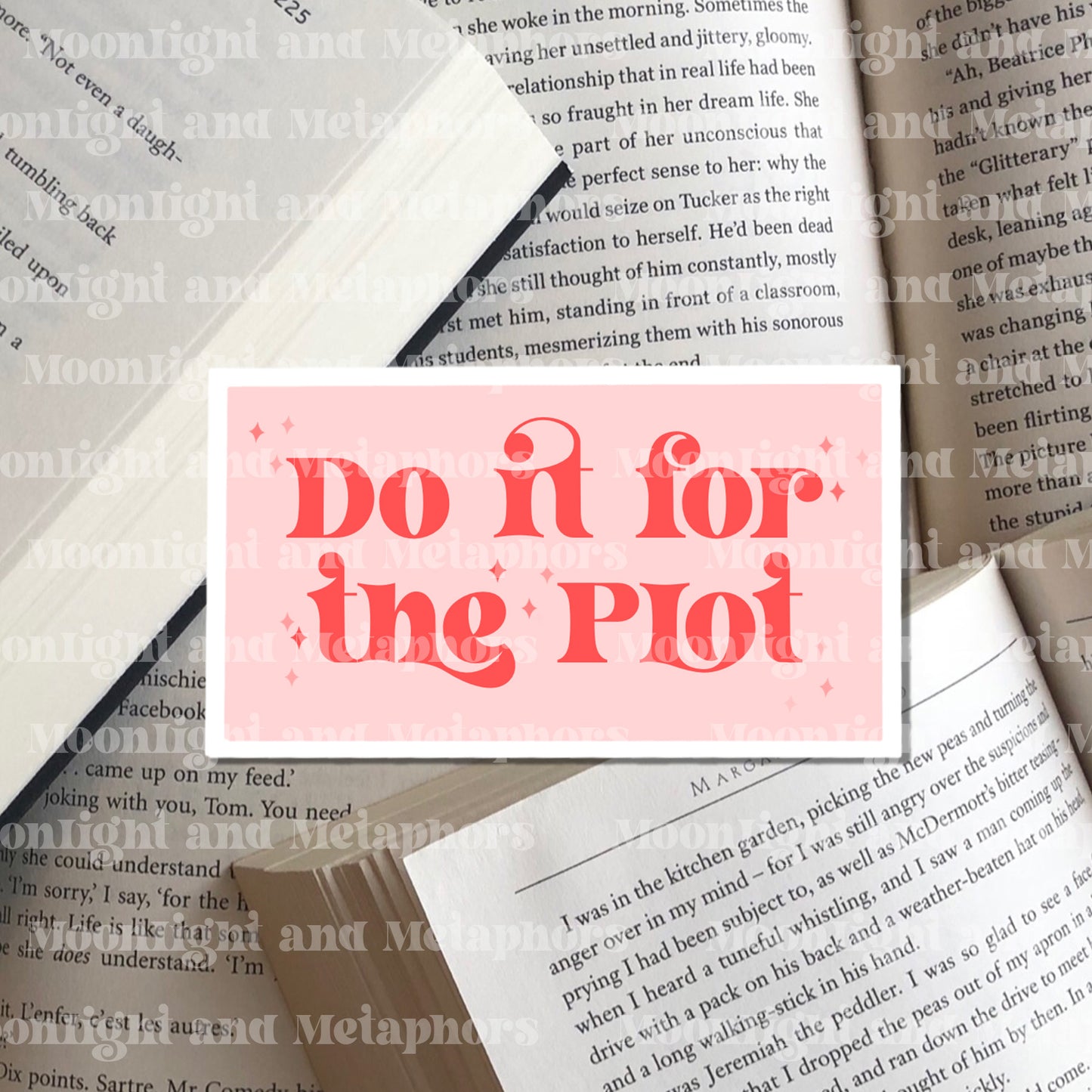 Do it for the Plot Sticker