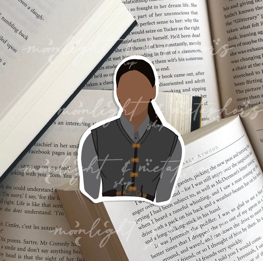 Inej Ghafa | The Wraith | Shadow & Bone | Six of Crows | Grishaverse Sticker