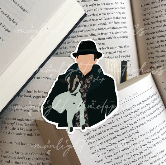 Kaz and Milo the Goat | Six of Crows | Shadow & Bone | Grishaverse Sticker