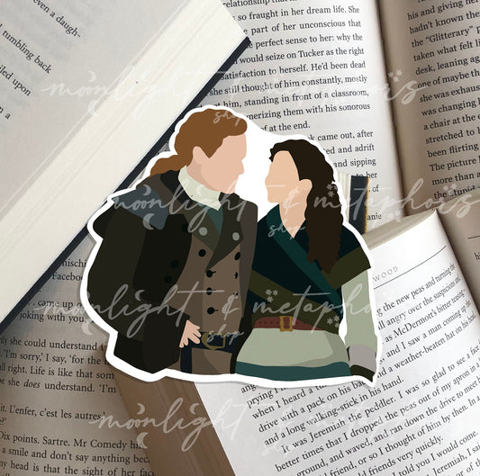 Claire and Jamie | Outlander Sticker