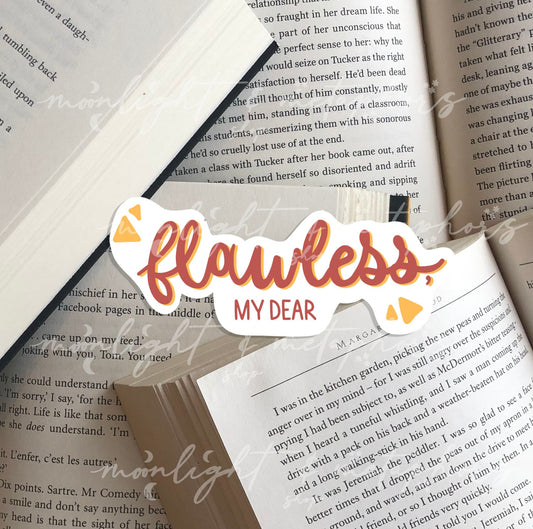 Flawless, My Dear | Bridgerton Sticker