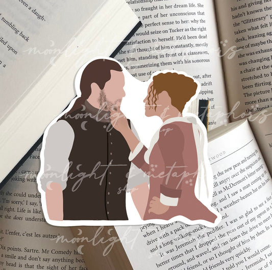 Brianna and Roger Mackenzie | Outlander Sticker