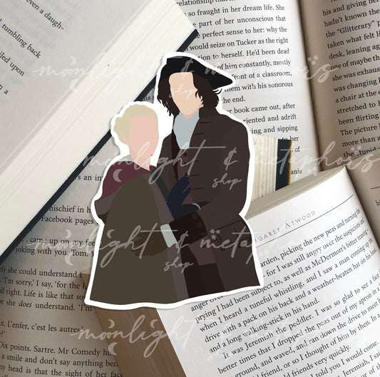 Fergus and Marsali Fraser | Outlander Sticker