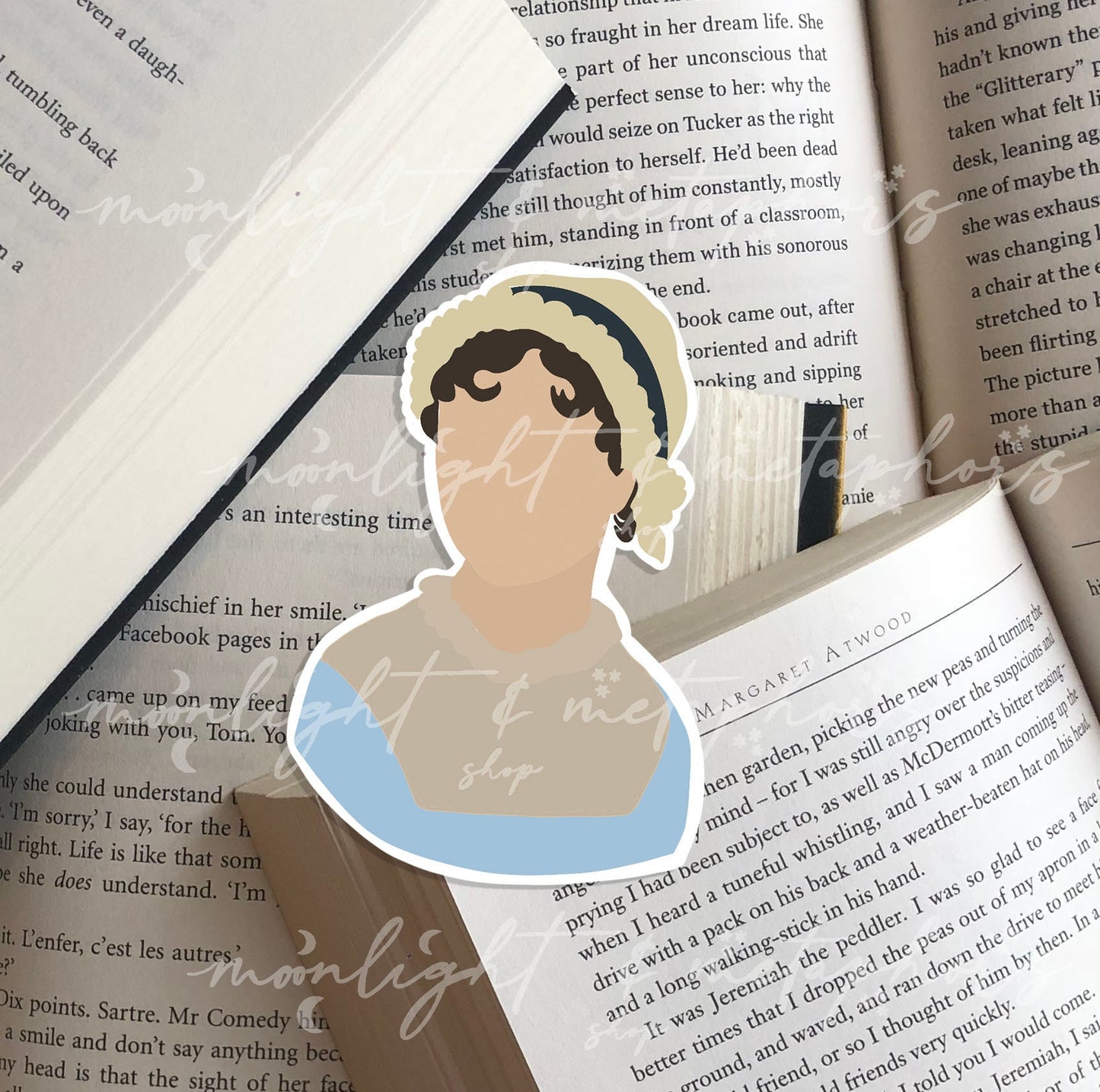 Jane Austen Sticker