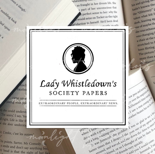 Lady Whistledown Society Papers | Bridgerton Sticker