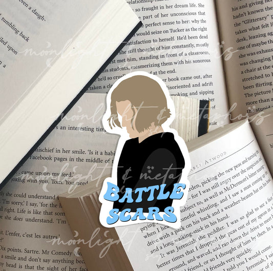 Jasper Cullen | Battle Scars Quote | Twilight Sticker