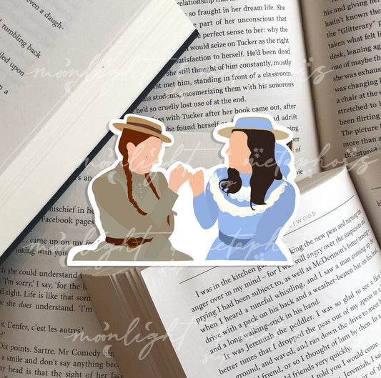 Anne & Diana | Anne of Green Gables / AWAE Sticker