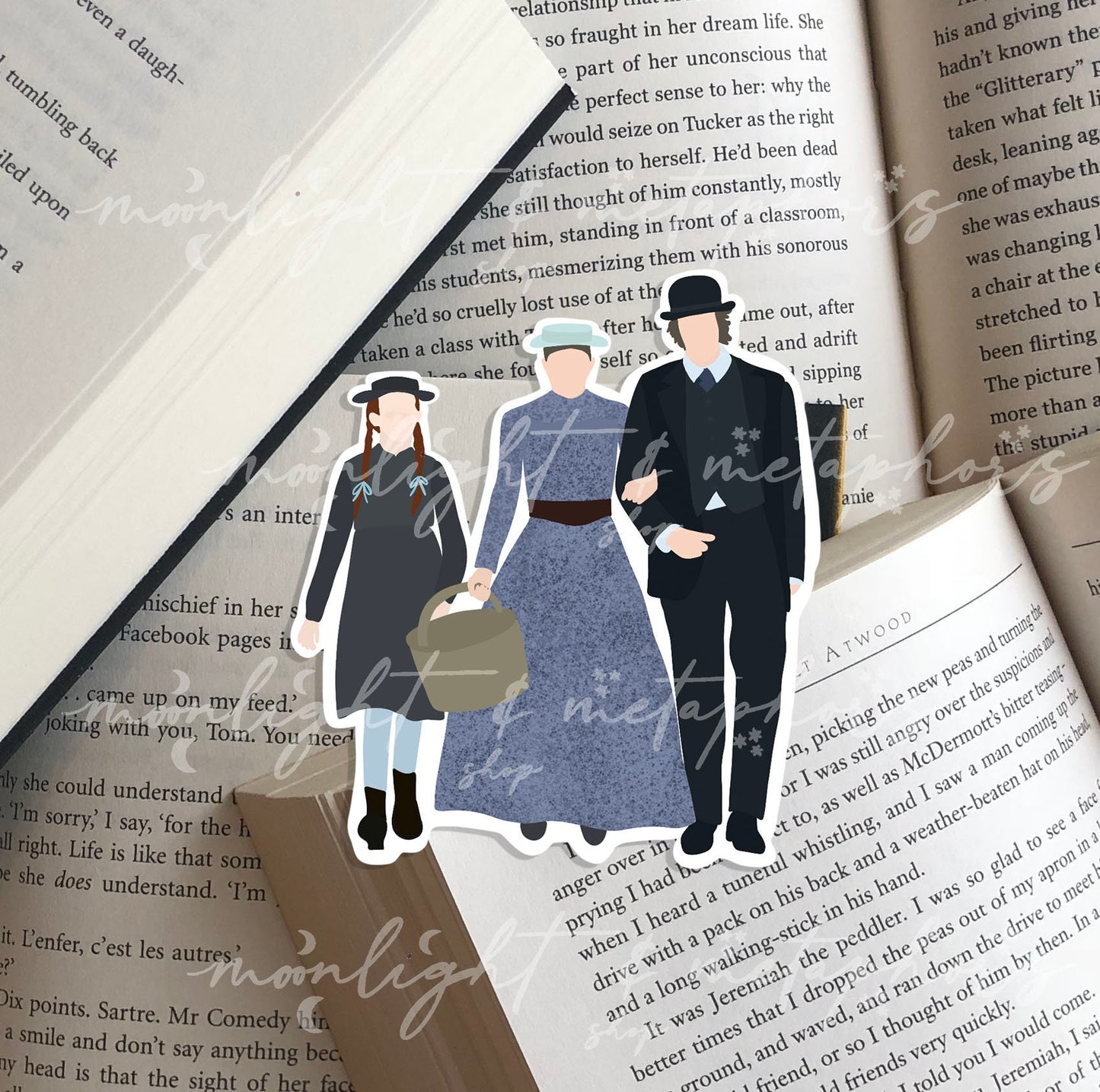 The Shirley-Cuthberts | Anne of Green Gables / AWAE Sticker