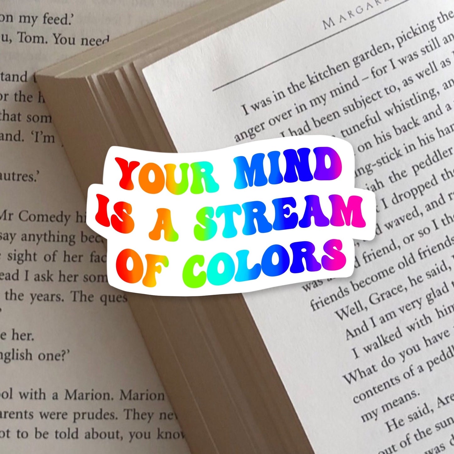 Your Mind is a Stream of Colors | Greta Van Fleet Sticker