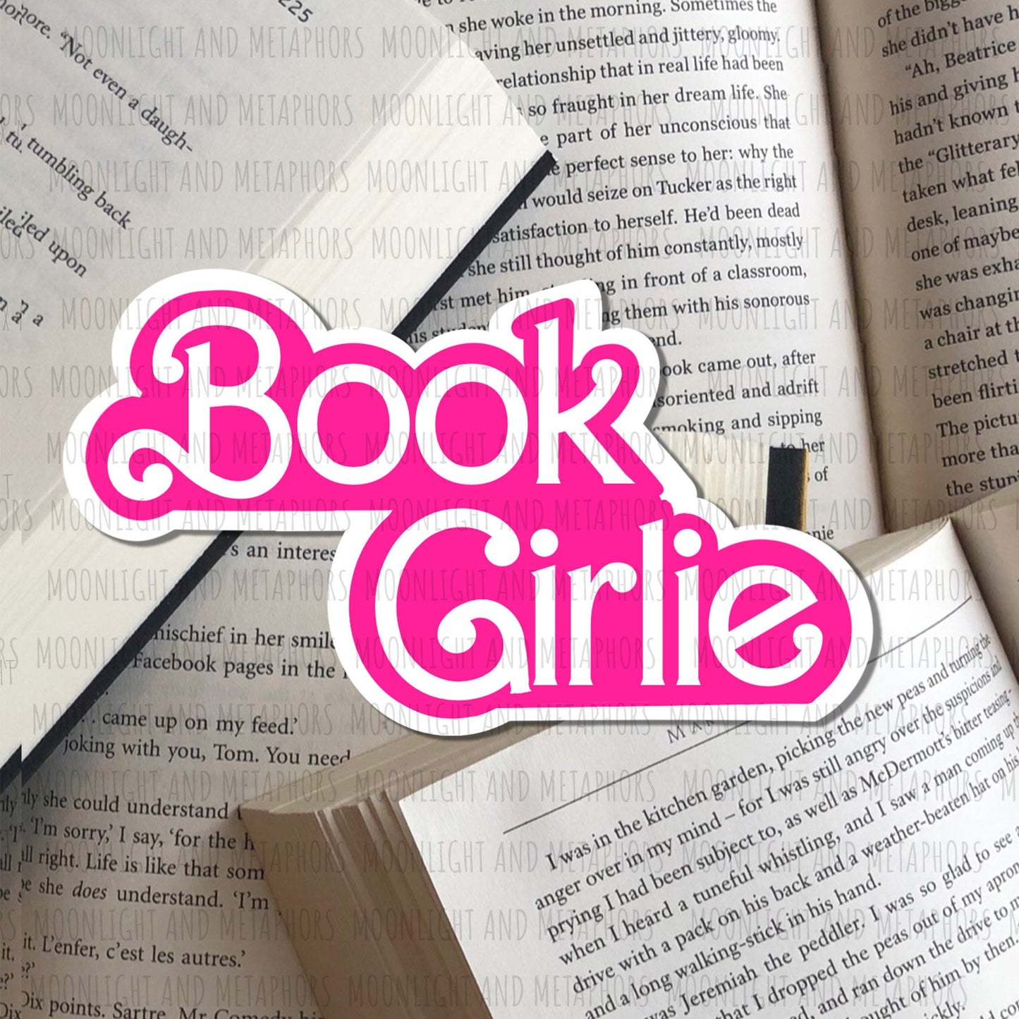 Book Girlie Sticker